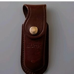 Buck 276 LEATHER  belt sheath for the 276 Alpha Hunter  NEW UNUSED  CLEAN Cb33